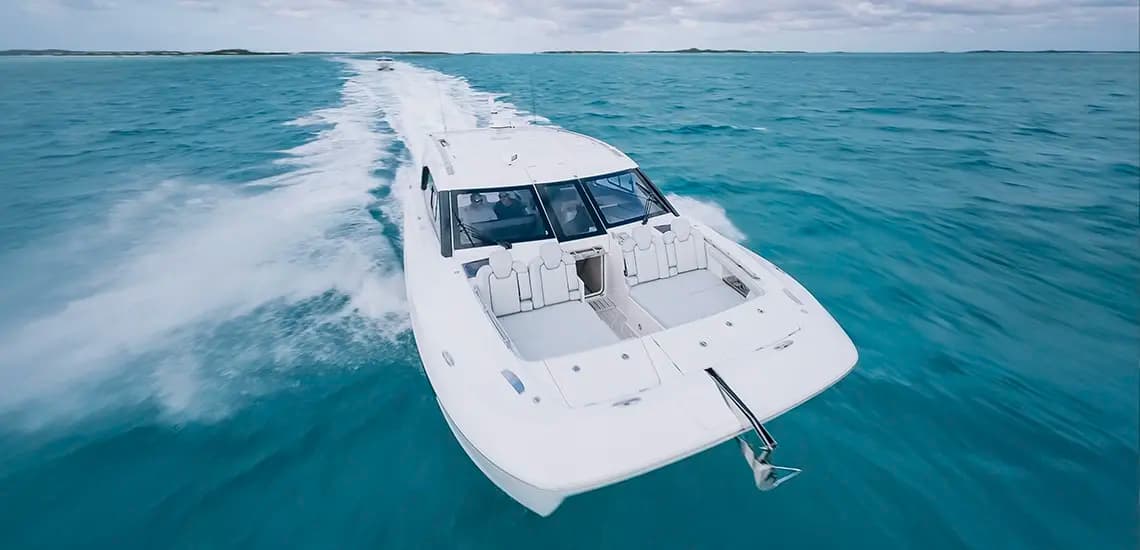 Aquila 42 Coupe visto desde el aire